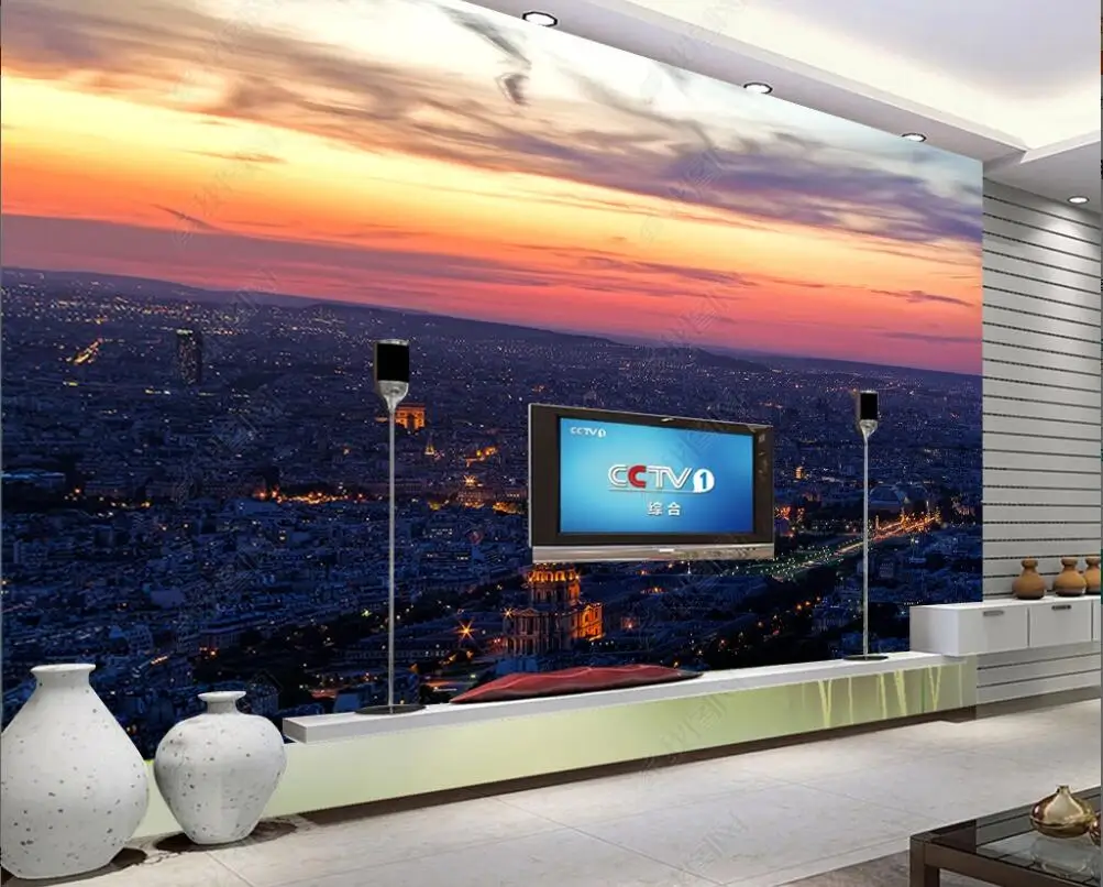 Настенные фотообои на заказ, 3D-обои с изображением заката, зданий, фиолетового вечернего пейзажа, домашний декор, для гостиной
Настенные фотообои на заказ, 3D-обои с изображением заката, зданий, фиолетового вечернего пейзажа, домашний декор, для гостиной