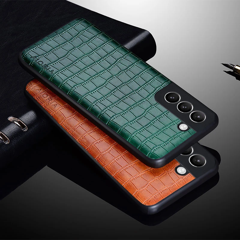 Luxury Crocodile PU Leather Case for Galaxy S22 S21 FE Plus Ultra 5G Slim Fit Design Back Cover Samsung Galaxy S22 Ultra Bumper
Luxury Crocodile PU Leather Case for Galaxy S22 S21 FE Plus Ultra 5G Slim Fit Design Back Cover Samsung Galaxy S22 Ultra Bumper