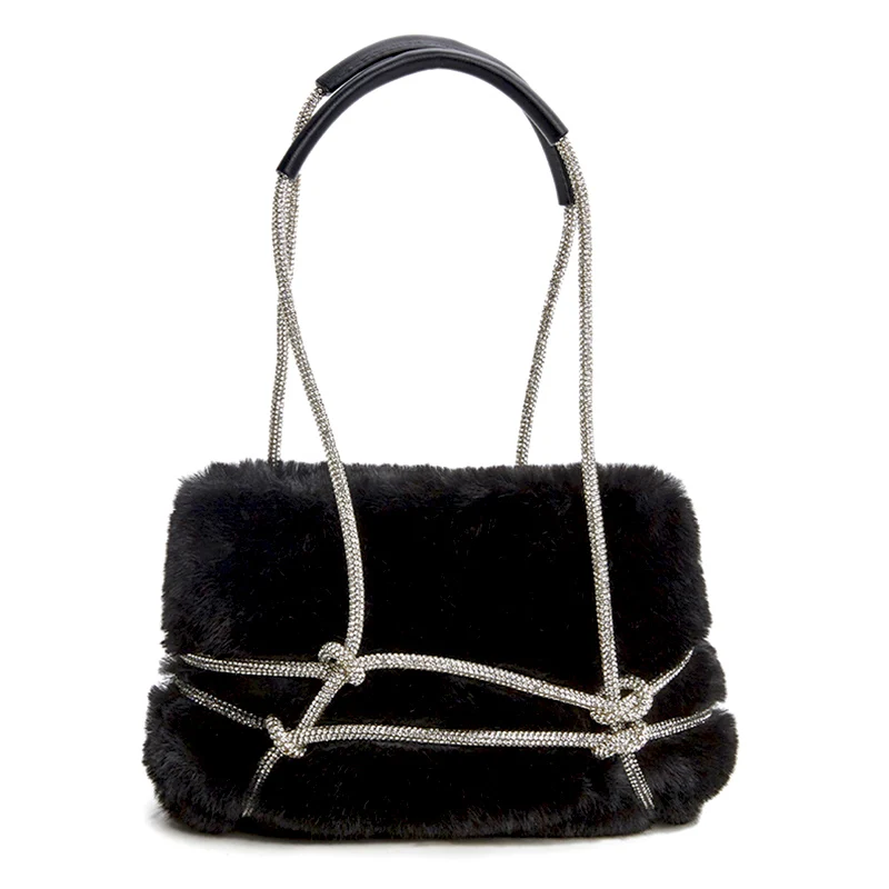 Women Shoulder Bag 2022 Soft Plush Handbag Female Shopper Purse Fashion Casual Autumn And Winter Rhinestones Underarm Bucket Bag
Women Shoulder Bag 2022 Soft Plush Handbag Female Shopper Purse Fashion Casual Autumn And Winter Rhinestones Underarm Bucket Bag