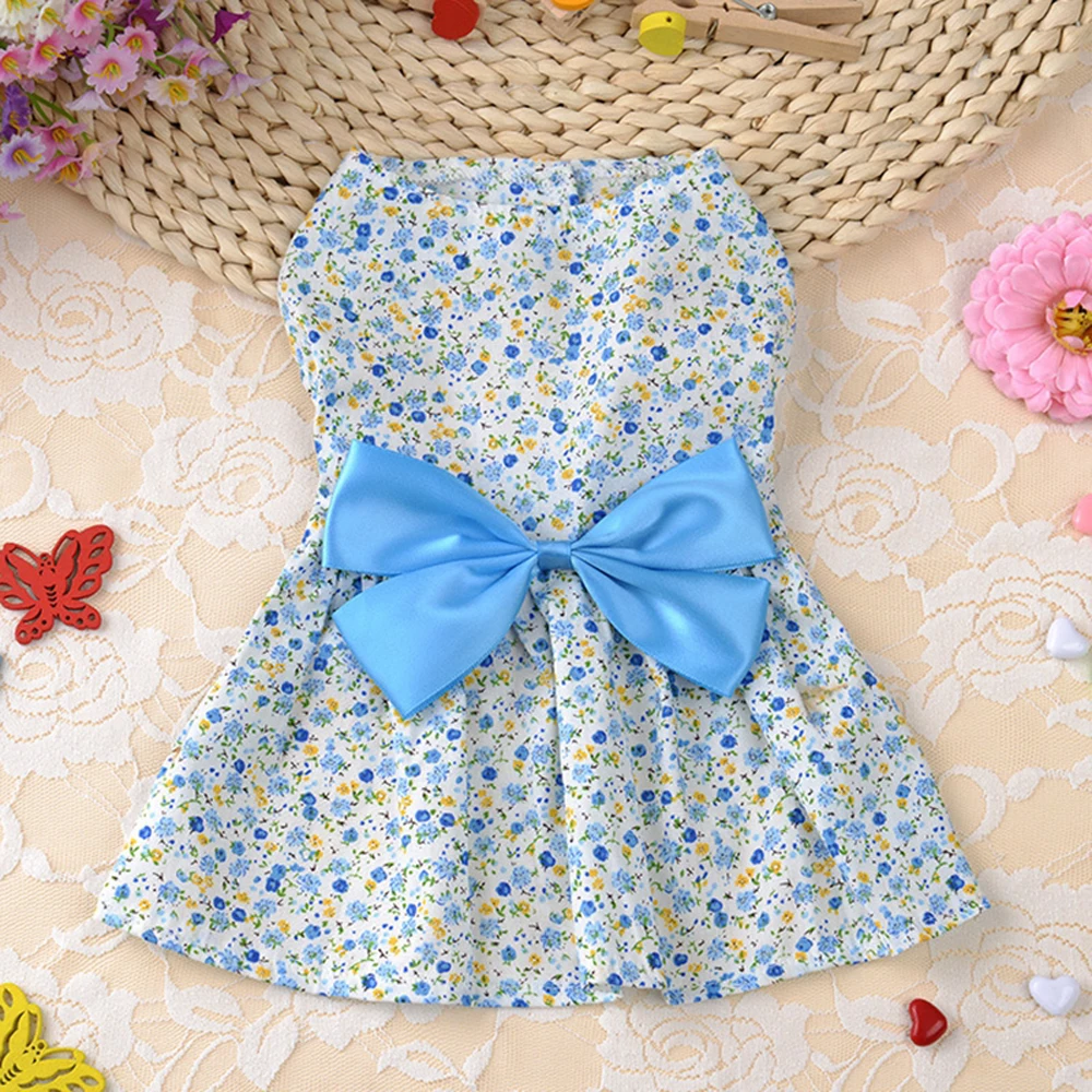Sweet Lace Lape Collar Dress For Dogs Nice Pink And Blue Clothes With Bow Fashionable Summer Dress For Female Pets Dogs Cats
Sweet Lace Lape Collar Dress For Dogs Nice Pink And Blue Clothes With Bow Fashionable Summer Dress For Female Pets Dogs Cats