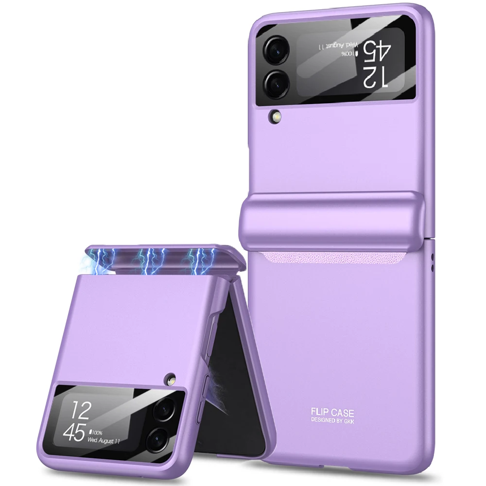 For Samsung Galaxy Z Flip 4 Magnetic Hinge Case with Screen Protective Film All-inculsive Shockproof Matte Cover
For Samsung Galaxy Z Flip 4 Magnetic Hinge Case with Screen Protective Film All-inculsive Shockproof Matte Cover