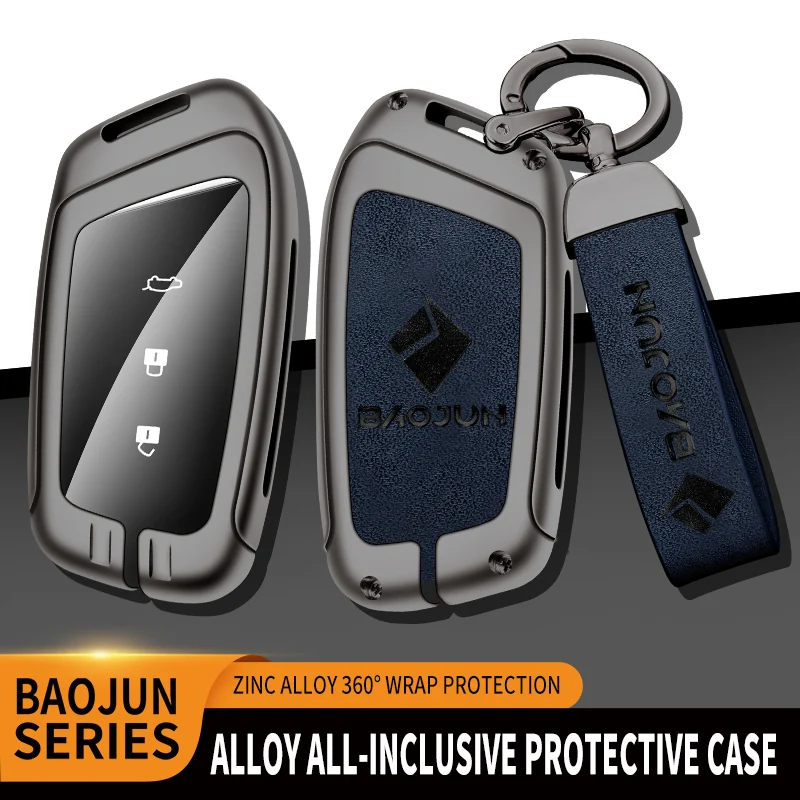 Zinc Alloy+Leather+TPU Car Remote Key Bag Key Chain For BaoJun RC-5 RC-6 RS-3 RS-5 RS-7 RM-5 E200 E300 Valli Accessories
Zinc Alloy+Leather+TPU Car Remote Key Bag Key Chain For BaoJun RC-5 RC-6 RS-3 RS-5 RS-7 RM-5 E200 E300 Valli Accessories