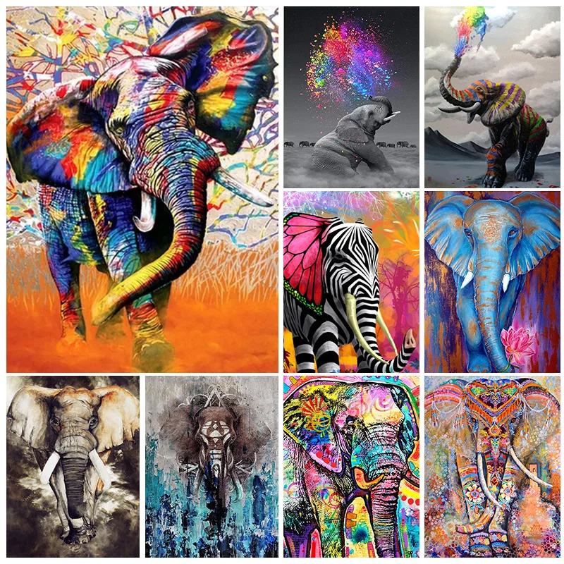 Elephant 5D Diamond Painting Color Doodle Diamond Mosaic Painting Kits Animal Full Drill Rhinestone Embroidery DIY Home Decor
Elephant 5D Diamond Painting Color Doodle Diamond Mosaic Painting Kits Animal Full Drill Rhinestone Embroidery DIY Home Decor