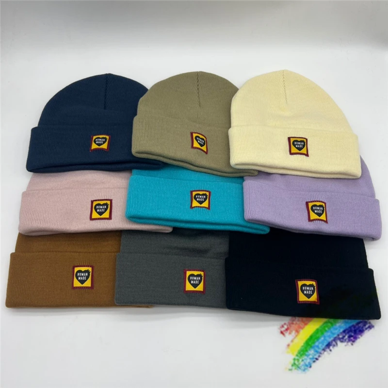 Human Made Beanies Men Women Heart Letter Logo Human Made Knitted Hat 2022fw Warm Cap
Human Made Beanies Men Women Heart Letter Logo Human Made Knitted Hat 2022fw Warm Cap