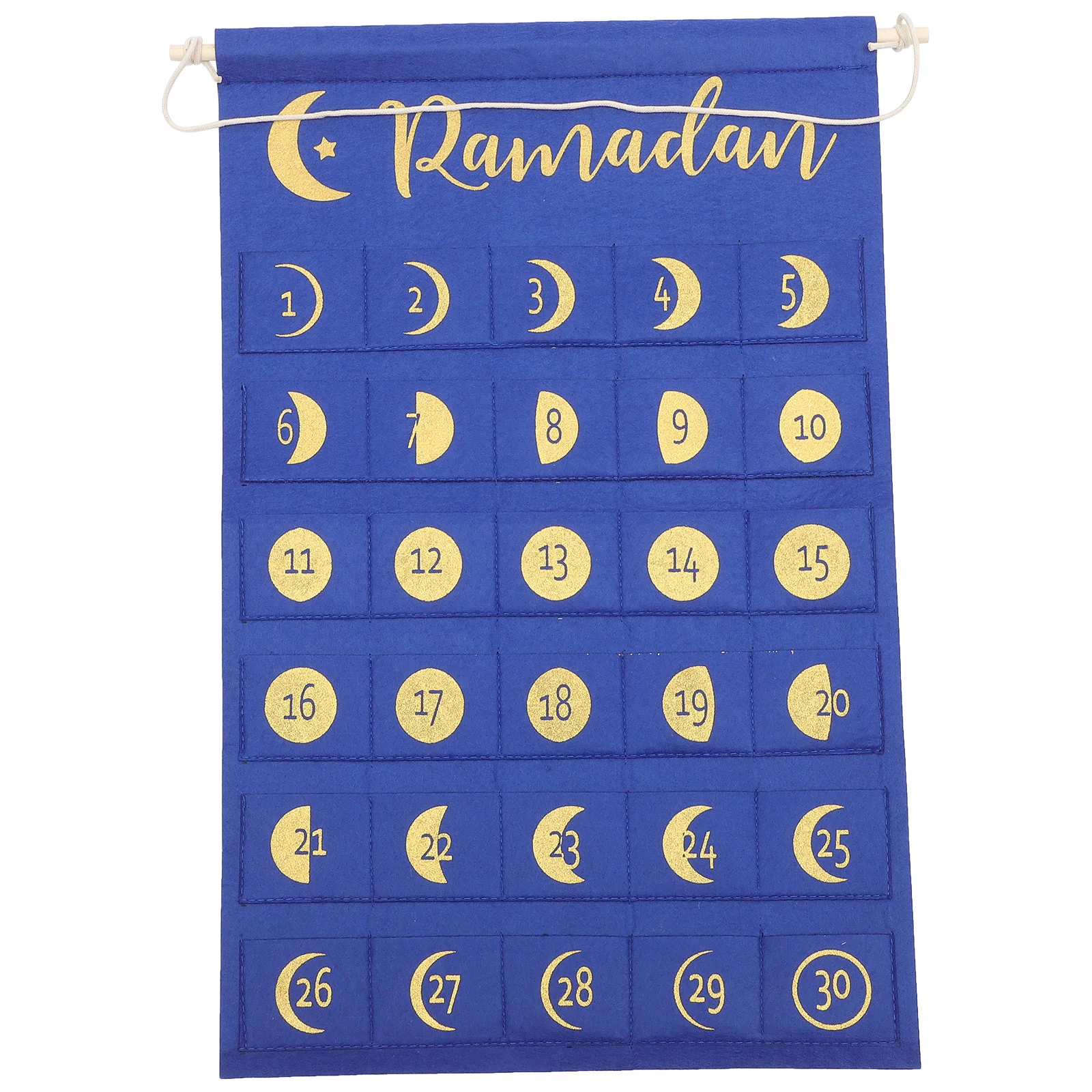 Eid Mubarak Calendar Ramadan Countdown Calendar Wall Calendar HangingDecoration
Eid Mubarak Calendar Ramadan Countdown Calendar Wall Calendar HangingDecoration