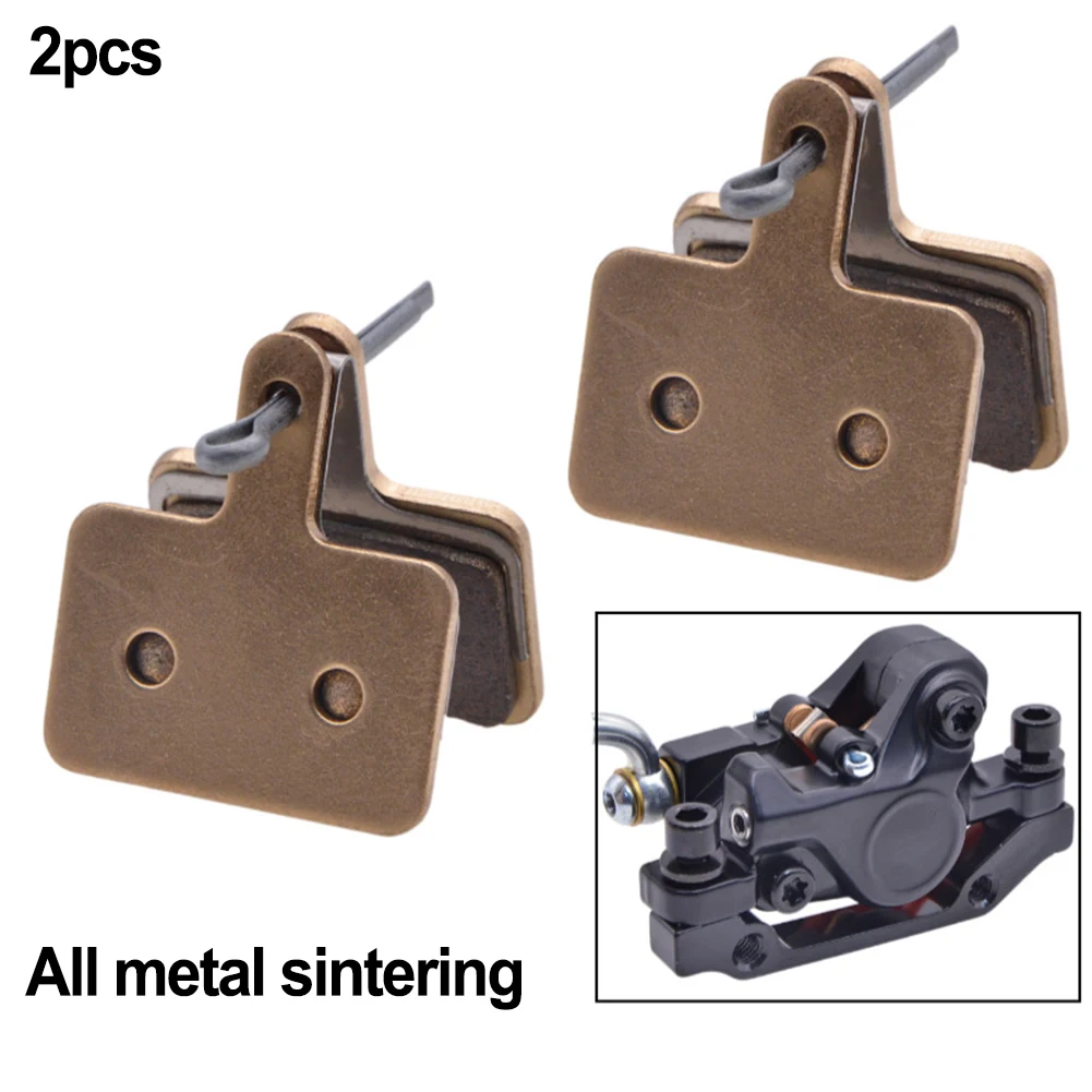 2 Pairs Ebike Disc Brake Pads For XOD Brake Calipers Full Metal Sintering Pads Gold Full Metal Excellent Heat Dissipation
2 Pairs Ebike Disc Brake Pads For XOD Brake Calipers Full Metal Sintering Pads Gold Full Metal Excellent Heat Dissipation