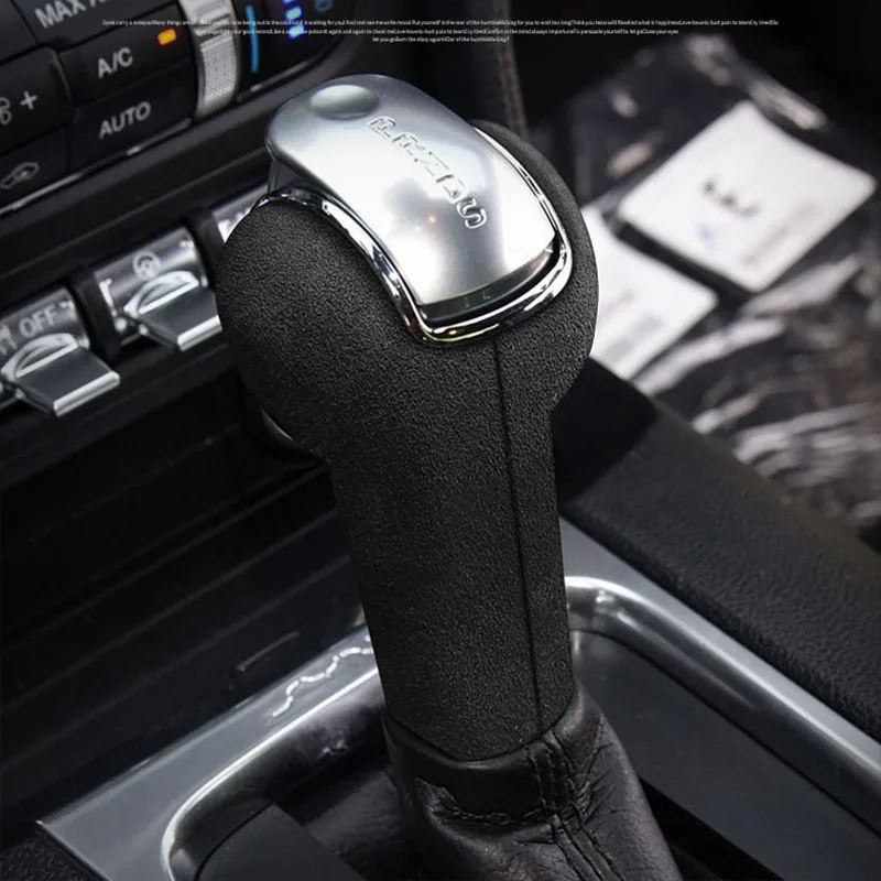 Premium Suede for Ford Mustang 2015-2022 Car Gear Lever Handle Cover Shift Knob Case Protector Boot Sleeve Car Gear Collars
Premium Suede for Ford Mustang 2015-2022 Car Gear Lever Handle Cover Shift Knob Case Protector Boot Sleeve Car Gear Collars