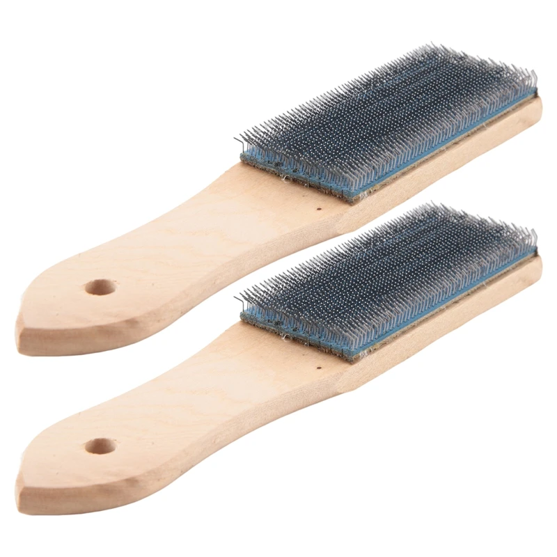 File Card Brush Steel Card File Brush Cleaner Remove Chip Metal Bits Cleaning 8.26 Inch Length, 2 Pieces 
File Card Brush Steel Card File Brush Cleaner Remove Chip Metal Bits Cleaning 8.26 Inch Length, 2 Pieces