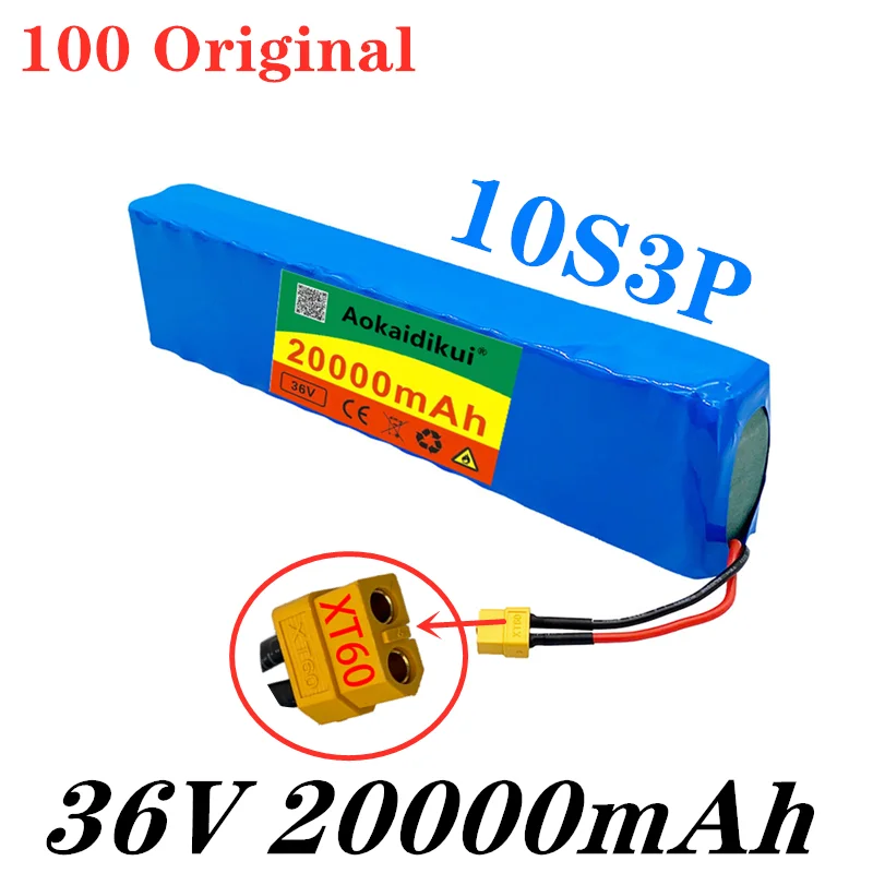 Аккумулятор 10S3P 36 В для электровелосипеда, аккумулятор 18650, литий-ионная батарея 500 Вт, высокая мощность и большая емкость, Разъем XT60 для мото...
Аккумулятор 10S3P 36 В для электровелосипеда, аккумулятор 18650, литий-ионная батарея 500 Вт, высокая мощность и большая емкость, Разъем XT60 для мото...