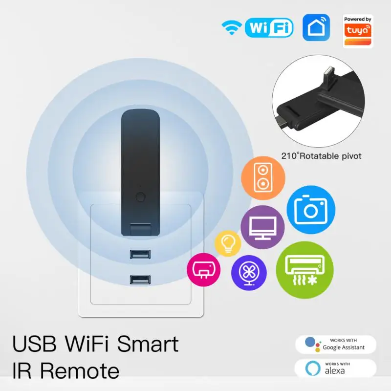 Universal Wireless Ir Controller New Usb Smart Home Automation Voice Control Support Alexa Google Home Tuya Wifi 2.4g Hot
Universal Wireless Ir Controller New Usb Smart Home Automation Voice Control Support Alexa Google Home Tuya Wifi 2.4g Hot