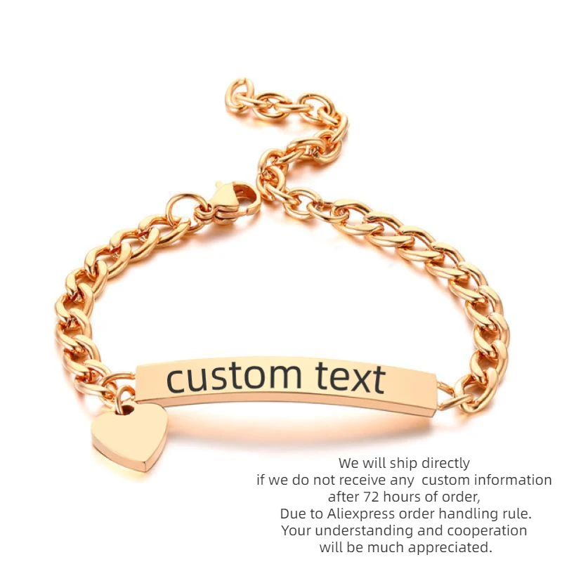 Custom 4mm Baby Bracelet Laser Lettering Love Pendant Name plate Stainless Steel Chain Personatized Kids First Birthday Gift 
Custom 4mm Baby Bracelet Laser Lettering Love Pendant Name plate Stainless Steel Chain Personatized Kids First Birthday Gift