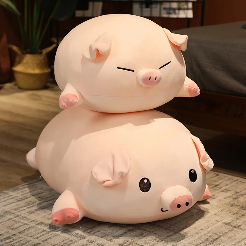 New 40-80cm Kawaii Cartoon Pig Plush Toys Kids Cushion Pillow Soft Sofa Animal Stuffed Dolls Plushie Children Birthday Gift
New 40-80cm Kawaii Cartoon Pig Plush Toys Kids Cushion Pillow Soft Sofa Animal Stuffed Dolls Plushie Children Birthday Gift