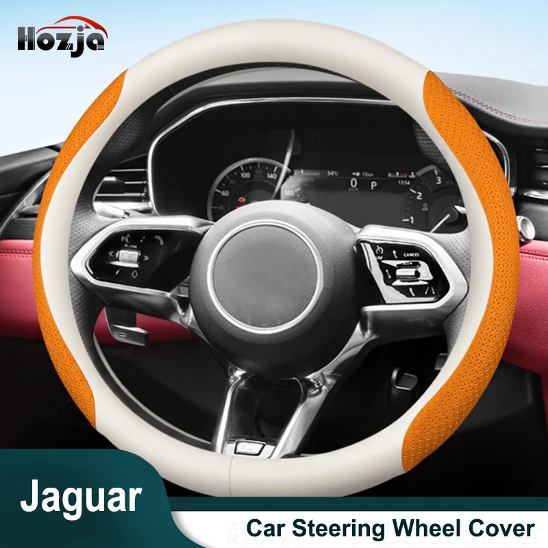 For Jaguar XFL 2020-2023 Steering Wheel Cover Breathable Anti Slip 12colors Two-tone Leather Car Interior Accessories
For Jaguar XFL 2020-2023 Steering Wheel Cover Breathable Anti Slip 12colors Two-tone Leather Car Interior Accessories