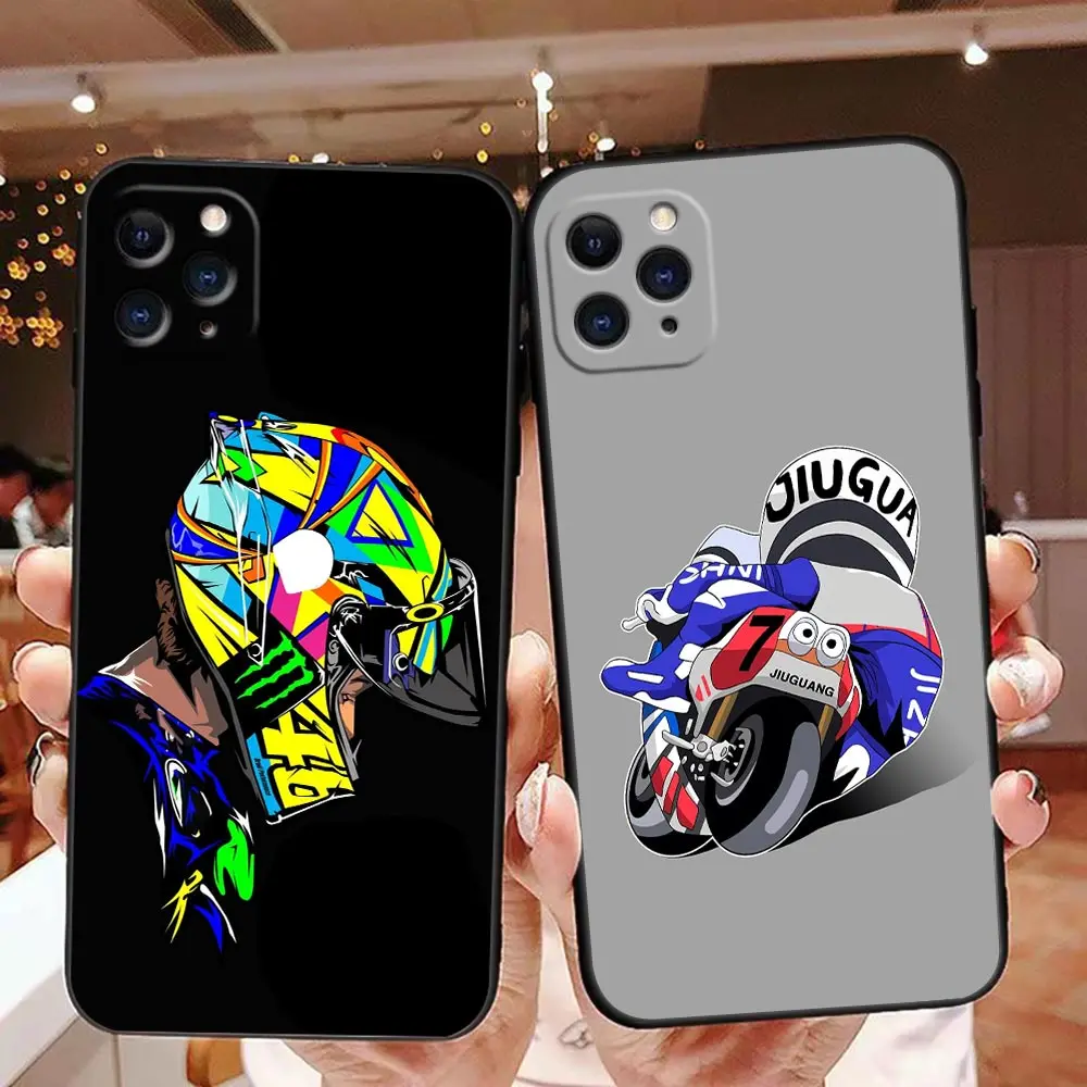 Cartoon Moto Gp motorcycle Sports Phone Case For Apple iPhone 14 13 12 11 Pro Max Mini 8 7 X XS XR SE Plus Black Silicone Cover
Cartoon Moto Gp motorcycle Sports Phone Case For Apple iPhone 14 13 12 11 Pro Max Mini 8 7 X XS XR SE Plus Black Silicone Cover