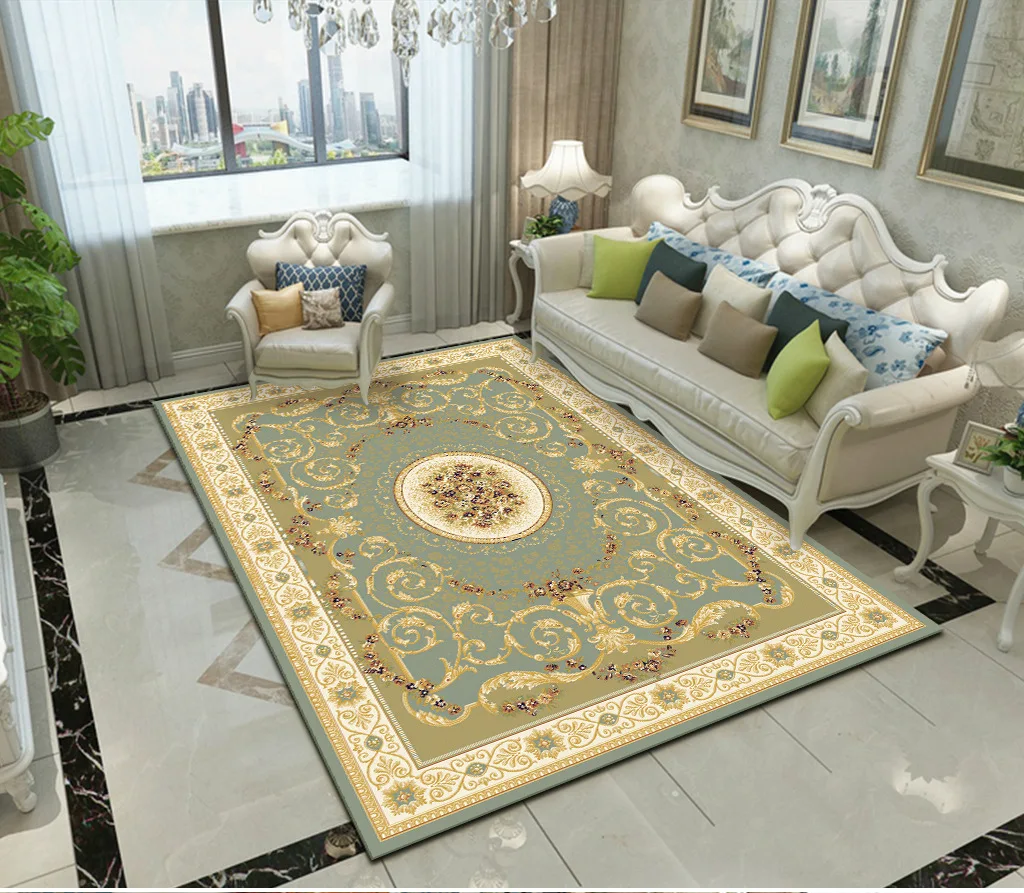 Retro European Living Room Carpet Crystal Velvet Printing Large Carpet Sofa Cushion Home Study Cloakroom Floor Mat
Retro European Living Room Carpet Crystal Velvet Printing Large Carpet Sofa Cushion Home Study Cloakroom Floor Mat