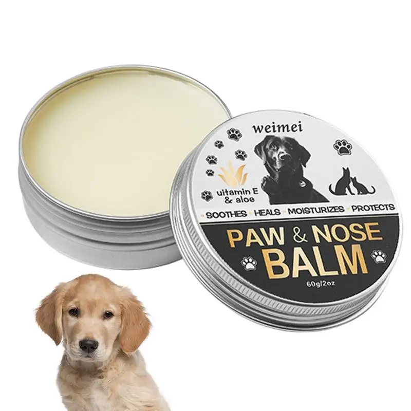 

Pet Paw Balm Paw Cream For Dogs Moisturising Skin Protection Wax For Repairing Dry Cracked Skin Dog Cat Pet Care Accessories 60g