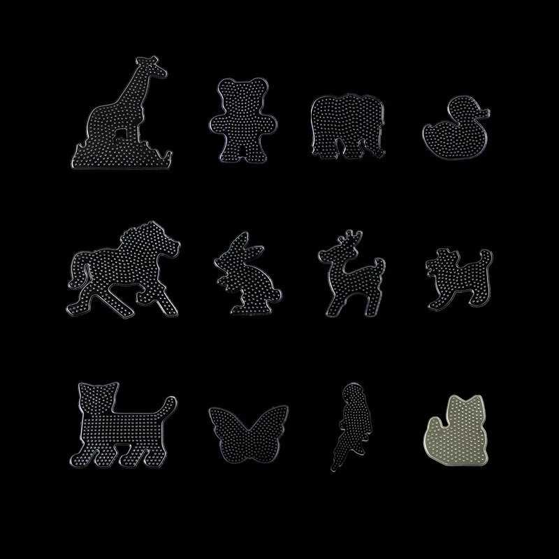 Набор шаблонов для рисования животных, 5 мм 
Набор шаблонов для рисования животных, 5 мм