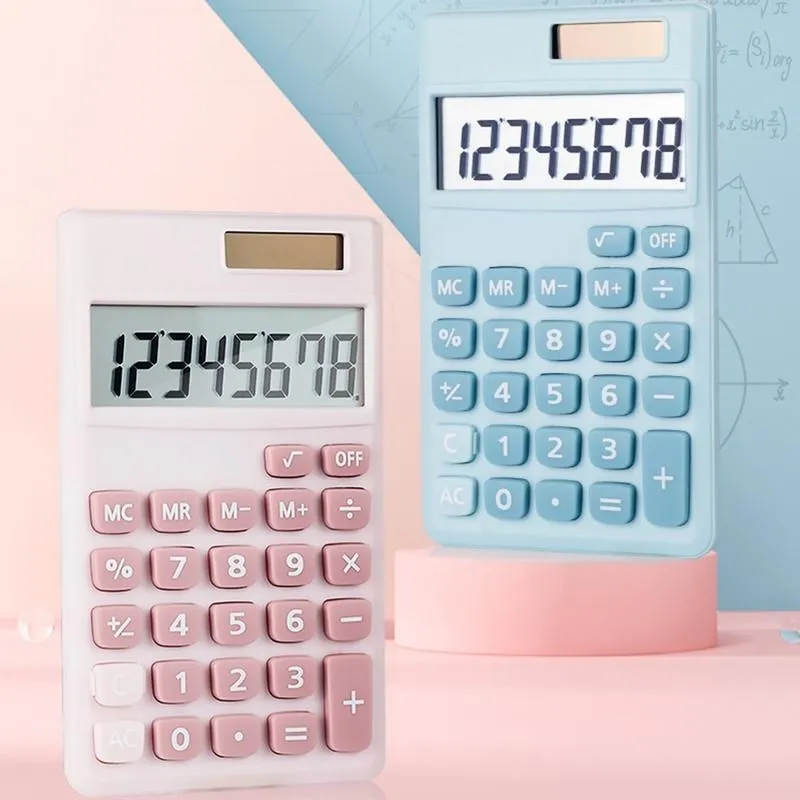 Student Calculator Desk Calculator Office Calculators With Big Buttons Electronic Calculators Dual Power Handheld Calculator
Student Calculator Desk Calculator Office Calculators With Big Buttons Electronic Calculators Dual Power Handheld Calculator