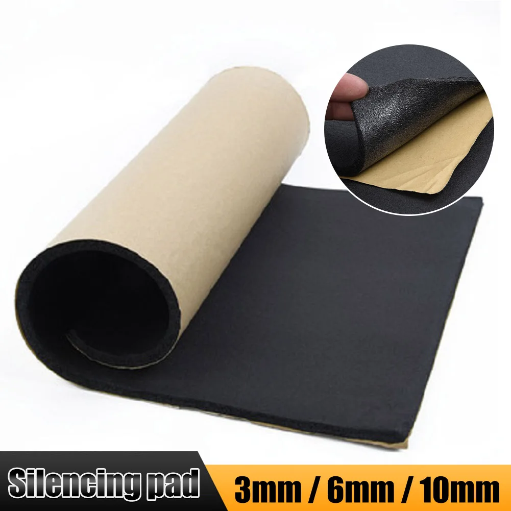 200x50cm Car Sound Deadening Mat 3/6/10mm Sound Absorber Foam Noise Insulation Pad Heatproof Soundproof Deadener Cotton Pad
200x50cm Car Sound Deadening Mat 3/6/10mm Sound Absorber Foam Noise Insulation Pad Heatproof Soundproof Deadener Cotton Pad
