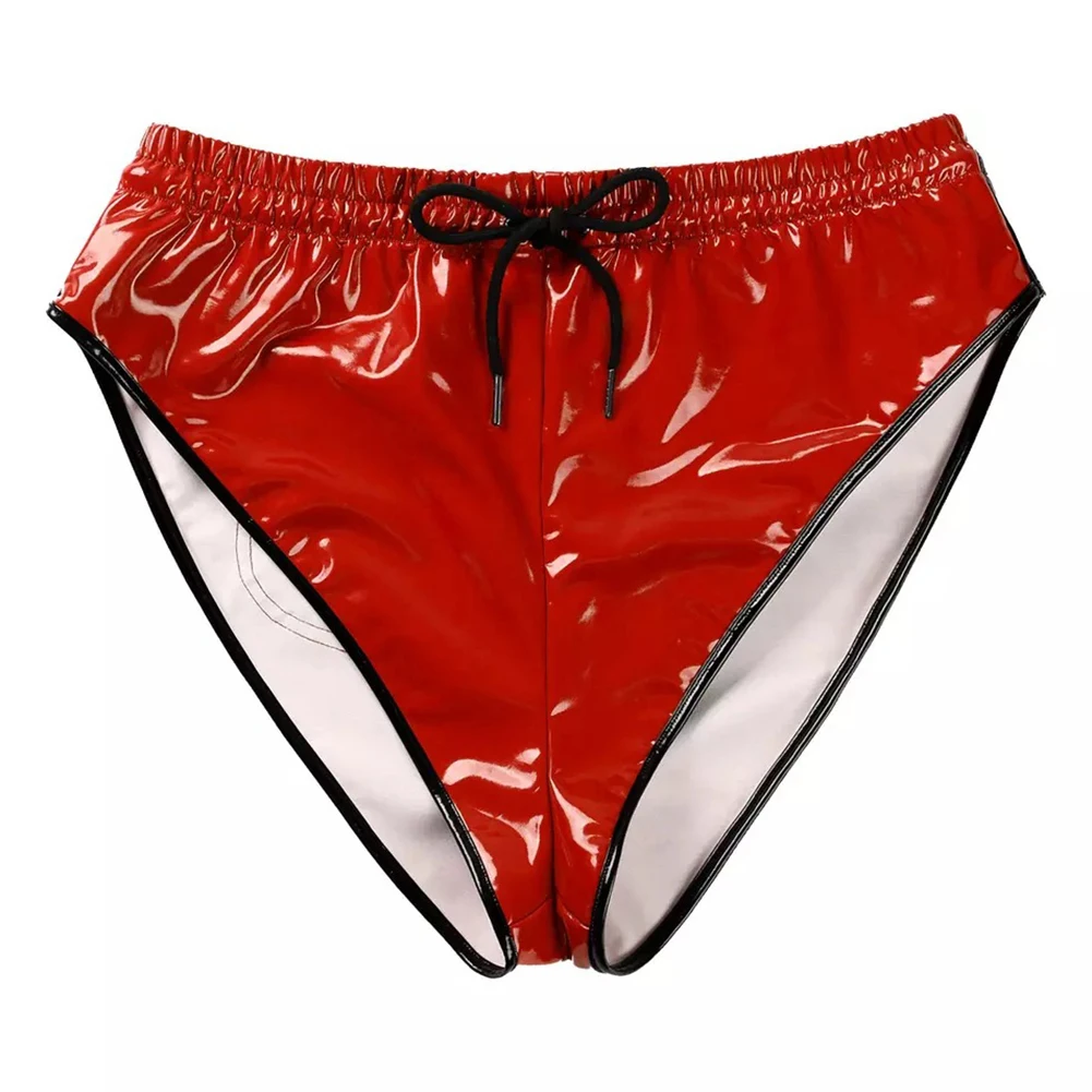 Women PVC Leather Briefs Waterproof Panties Female Sexy Underwear Wet Look High Cut Underpants Shiny Lingerie Lace-Up Panties
Women PVC Leather Briefs Waterproof Panties Female Sexy Underwear Wet Look High Cut Underpants Shiny Lingerie Lace-Up Panties