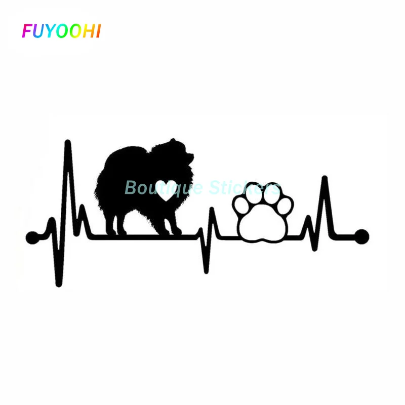 FUYOOHI Exterior/Protection Boutique Stickers Pomeranian Heartbeat Lifeline Pet Paw Decal Car Window Pom Mom Sticker
FUYOOHI Exterior/Protection Boutique Stickers Pomeranian Heartbeat Lifeline Pet Paw Decal Car Window Pom Mom Sticker