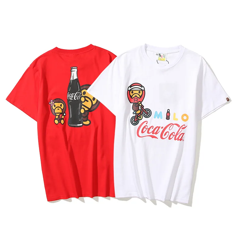 100%cotton Japanese Fashion Brand Bape Ape Man Printed Men's and Women's Cotton Short Sleeved T-shirts
100%cotton Japanese Fashion Brand Bape Ape Man Printed Men's and Women's Cotton Short Sleeved T-shirts