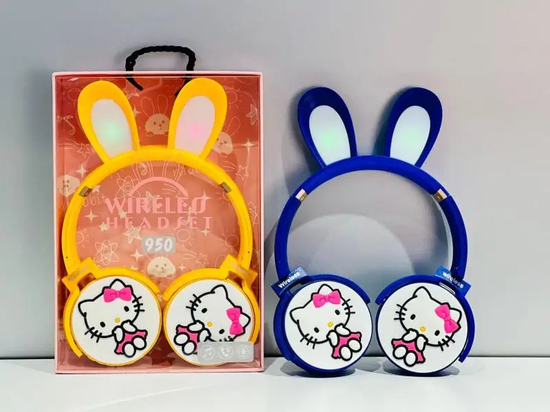 Kawaii аниме Sanrio Hellokitty мультфильм милая девушка беспроводные Bluetooth наушники гарнитура Высокое качество звука стерео наушники подарок 
Kawaii аниме Sanrio Hellokitty мультфильм милая девушка беспроводные Bluetooth наушники гарнитура Высокое качество звука стерео наушники подарок