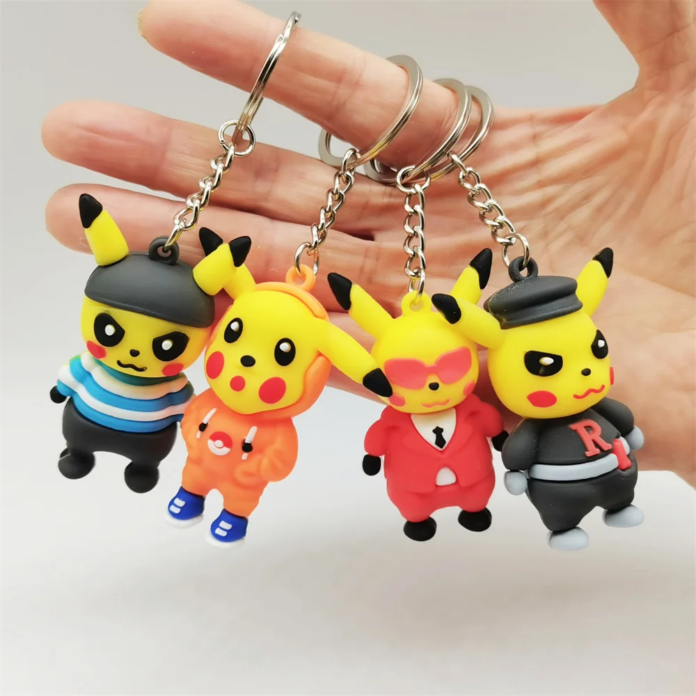 Pokemon Pikachu Keychain Keyring Psyduck Pokémon Keychains Action Figure Bag Pendant Cartoon Anime Kawaii Kid Toy Gift
Pokemon Pikachu Keychain Keyring Psyduck Pokémon Keychains Action Figure Bag Pendant Cartoon Anime Kawaii Kid Toy Gift