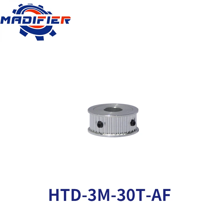 AF Type 30 Teeth HTD 3M Timing Pulley Bore 5mm to15mm for 6mm 10mm 15mm 20mm Width Belt Used In Linear Pulley
AF Type 30 Teeth HTD 3M Timing Pulley Bore 5mm to15mm for 6mm 10mm 15mm 20mm Width Belt Used In Linear Pulley