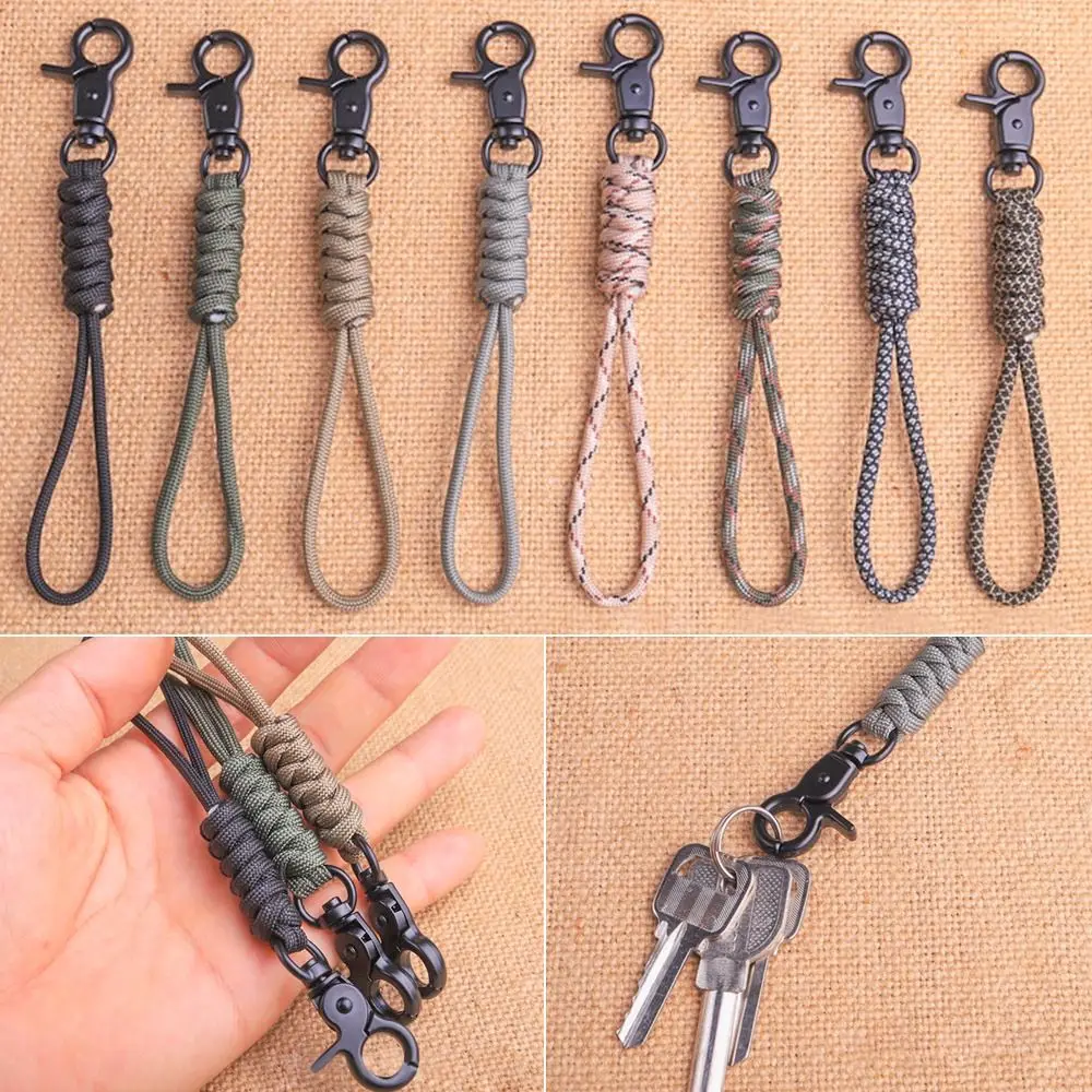Survival Backpack Self-Defense High Strength Key Ring Parachute Cord Lanyard Triangle Buckle Paracord Keychain
Survival Backpack Self-Defense High Strength Key Ring Parachute Cord Lanyard Triangle Buckle Paracord Keychain
