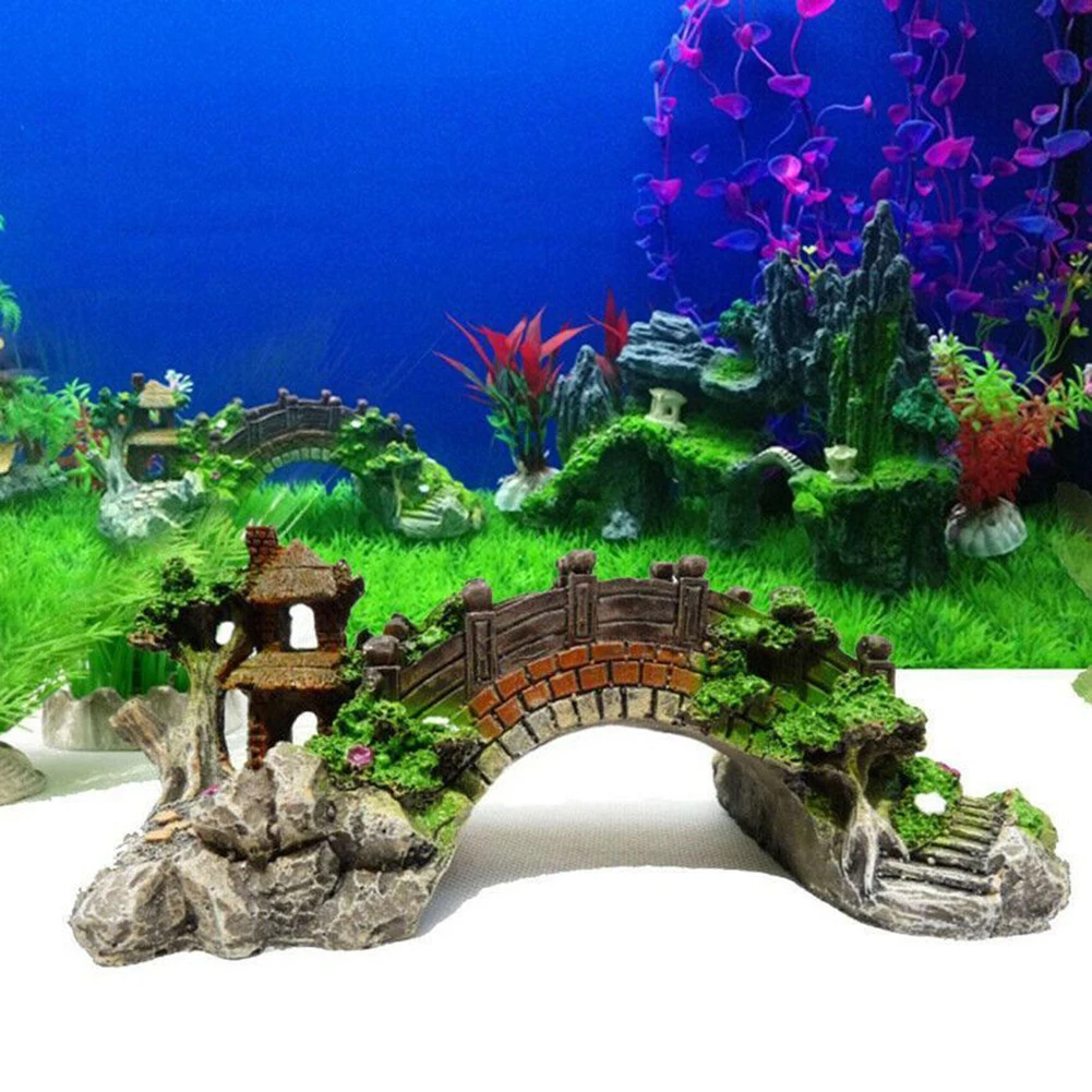 Brand New Resin Bridge Aquarium Decoration 1pcs Fish Tank Ornament Landscape Harmless Home Decor Insoluble In Water
Brand New Resin Bridge Aquarium Decoration 1pcs Fish Tank Ornament Landscape Harmless Home Decor Insoluble In Water