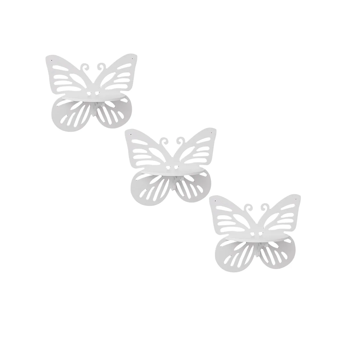 Butterfly Wall Decorations Bedroom Living Room Wall Shelves with Shelves Free of Punching
Butterfly Wall Decorations Bedroom Living Room Wall Shelves with Shelves Free of Punching