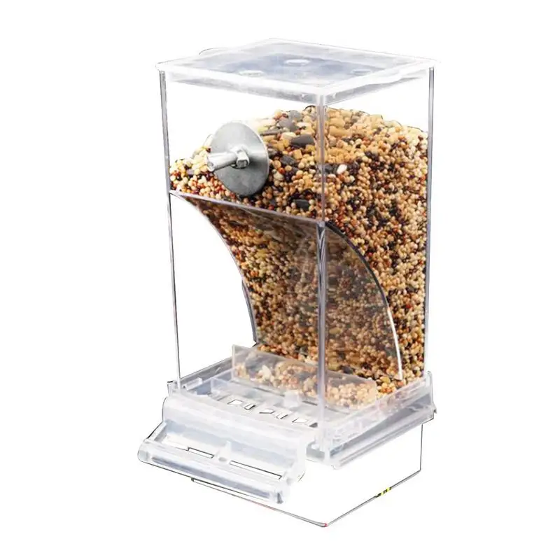 Acrylic No Mess Bird Feeders Automatic Parrot Feeder Drinker Food Container For Perch Budgerigar Parakeets Bird Cage Accessories
Acrylic No Mess Bird Feeders Automatic Parrot Feeder Drinker Food Container For Perch Budgerigar Parakeets Bird Cage Accessories