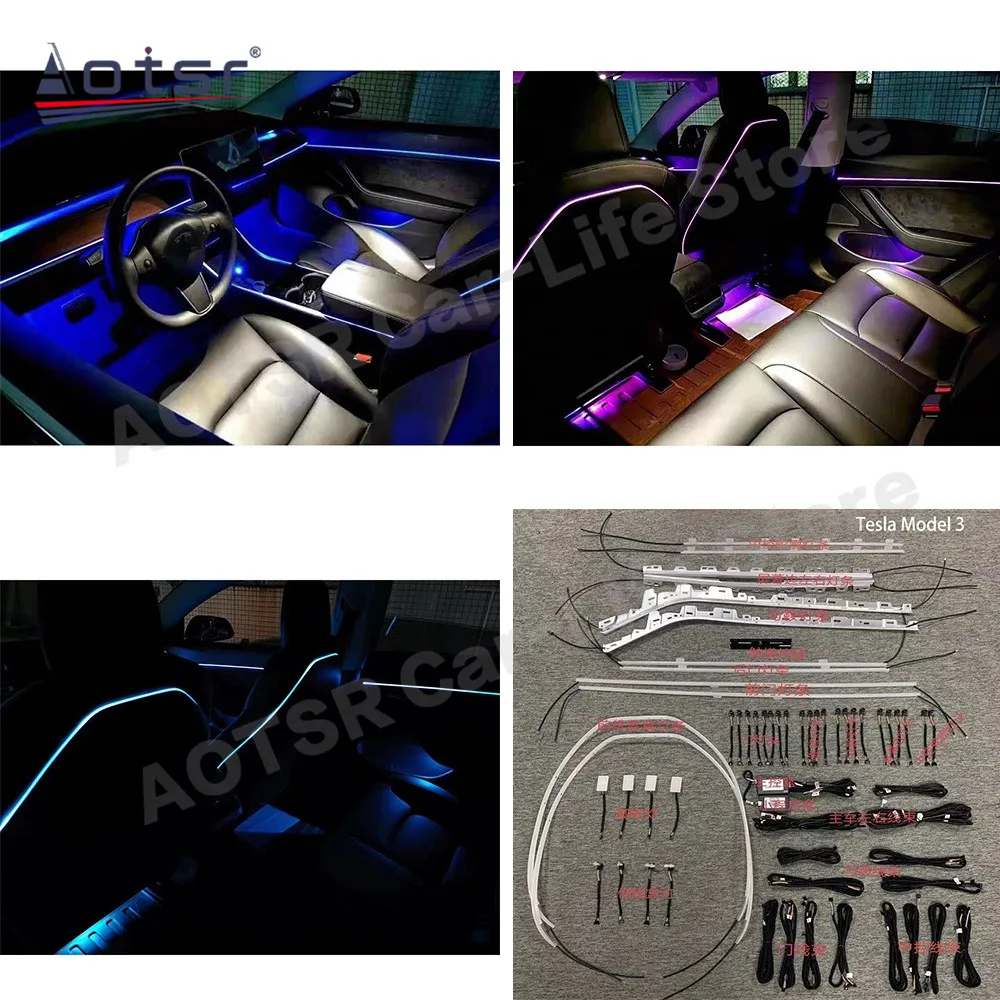 Автомобильная атмосферная лампа для модели 3 Y светодиодный светодиодные прожекторы, автомобильные аксессуары для интерьера, декоративные ...
Автомобильная атмосферная лампа для модели 3 Y светодиодный светодиодные прожекторы, автомобильные аксессуары для интерьера, декоративные ...