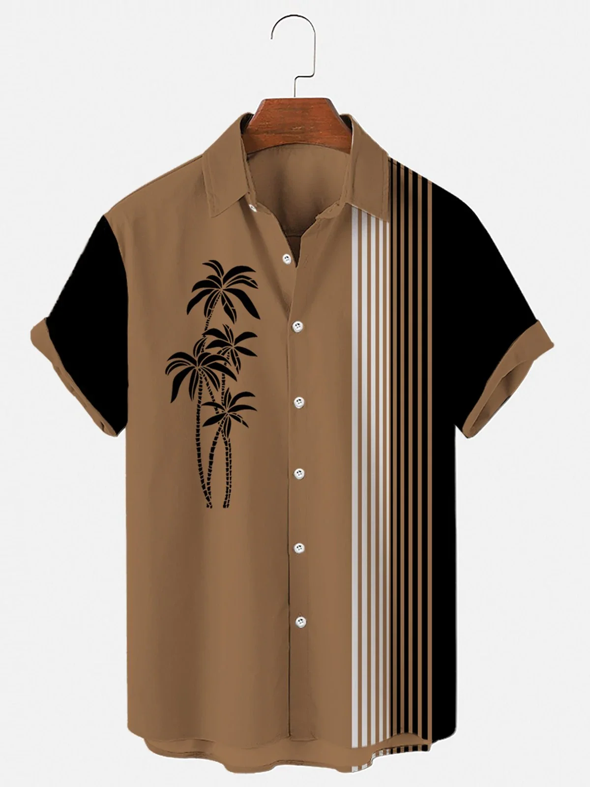 Summer Shirts Hot Sales Harajuku Style Beach Shirts Men's Vintage Casual Palm Tree Print Striped Hawaiian Shirts
Summer Shirts Hot Sales Harajuku Style Beach Shirts Men's Vintage Casual Palm Tree Print Striped Hawaiian Shirts