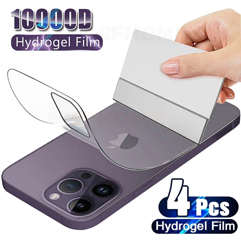 4PCS Hydrogel Film For iPhone 12 13 14 Pro Max Screen Protectors For iPhone 11 12 13 14 6 7 8 Plus XR XS MAX Back Film Not Glass
4PCS Hydrogel Film For iPhone 12 13 14 Pro Max Screen Protectors For iPhone 11 12 13 14 6 7 8 Plus XR XS MAX Back Film Not Glass