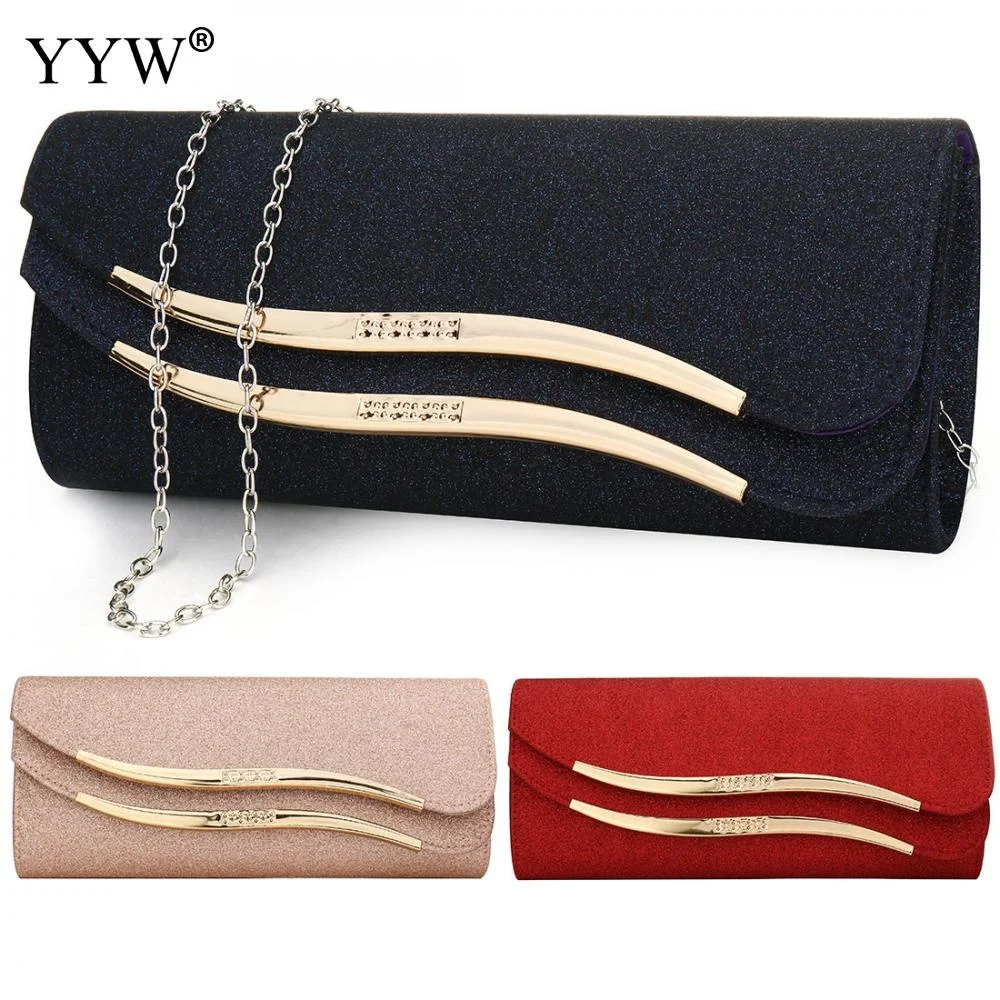 

Women'S Evening Bags Bling Day Clutches Pink Wedding Purse New Fashion Sequined Envelope Clutch Female Handbag Banquet Bag