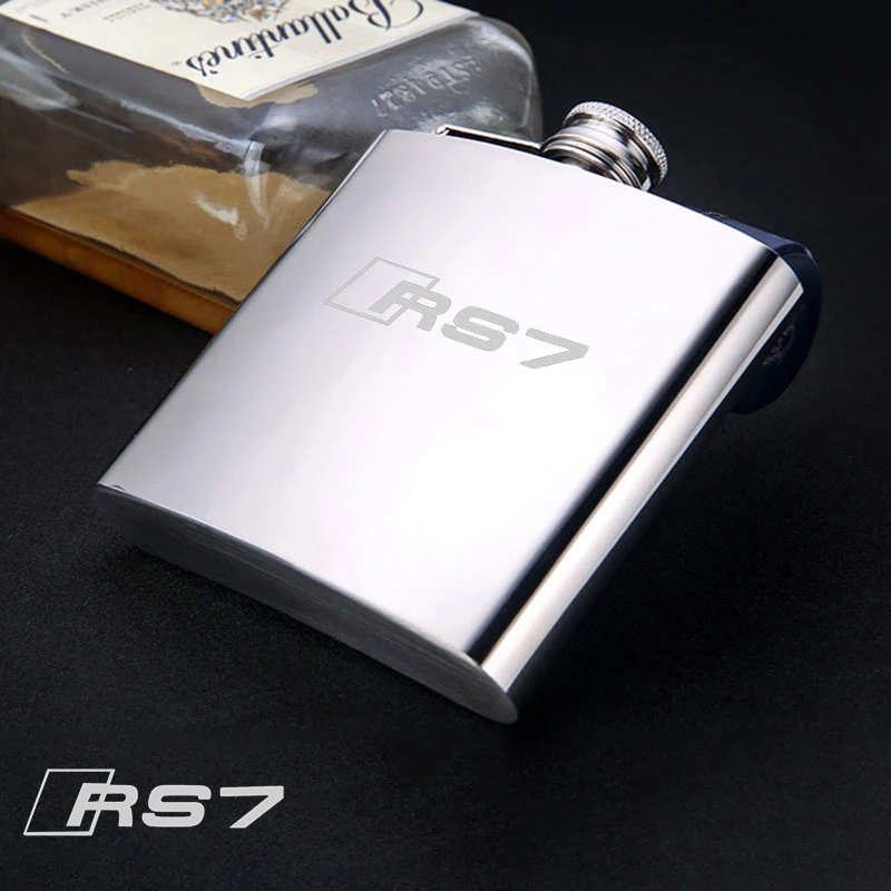 4 6 8 OZ Portable Stainless Steel Hip Flask Whiskey Wine Pot For Audi RS7 Flagon Outdoor Travel Wine Bottle Exquisite Mens Gifts
4 6 8 OZ Portable Stainless Steel Hip Flask Whiskey Wine Pot For Audi RS7 Flagon Outdoor Travel Wine Bottle Exquisite Mens Gifts