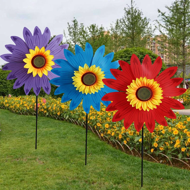 Sunflower Windmills Wind Spinners For Home Garden DIY Kids Outdoor Activities Layout Pinwheels Toys
Sunflower Windmills Wind Spinners For Home Garden DIY Kids Outdoor Activities Layout Pinwheels Toys