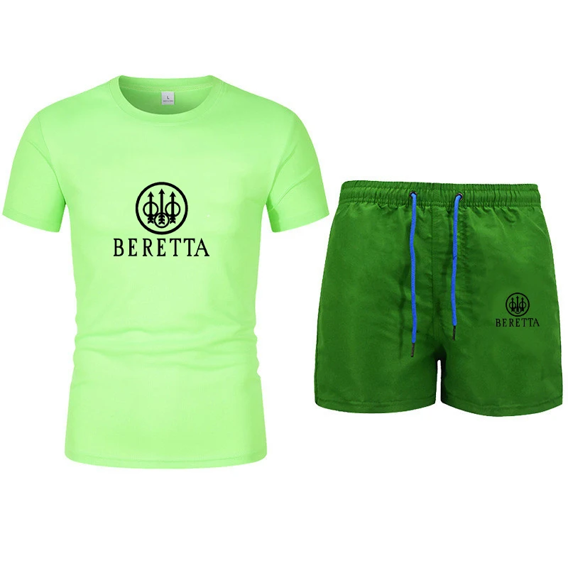 Sports suit men's summer running equipment quick-drying short-sleeved T-shirt loose football basketball training fitness clothes
Sports suit men's summer running equipment quick-drying short-sleeved T-shirt loose football basketball training fitness clothes