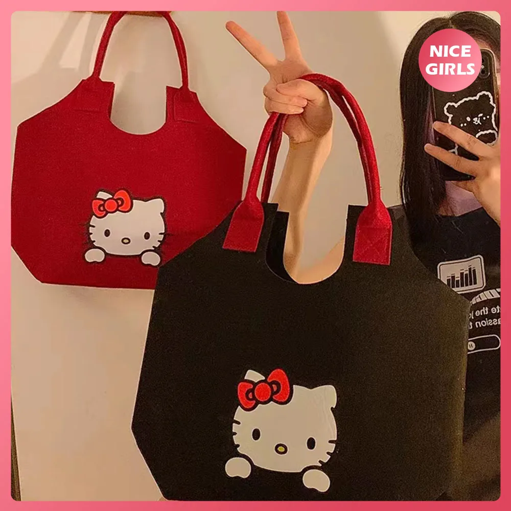 Anime Hello Kitty Portable Travel Shoulder Bag Cartoon Women's Shopping Bag Large Capacity Multifunction Storage Cute Handbags
Anime Hello Kitty Portable Travel Shoulder Bag Cartoon Women's Shopping Bag Large Capacity Multifunction Storage Cute Handbags