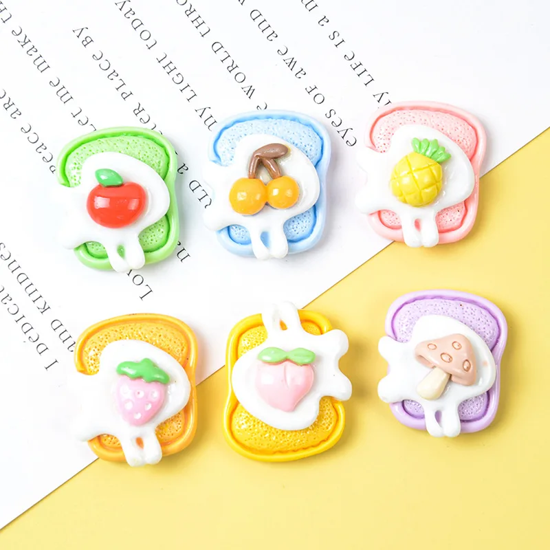 New Cute Simulation Bread Fruit Cream Flat Back Cabochon Scrapbooking DIY Kawaii Dollhouse Kitchen Decoration Accessories
New Cute Simulation Bread Fruit Cream Flat Back Cabochon Scrapbooking DIY Kawaii Dollhouse Kitchen Decoration Accessories