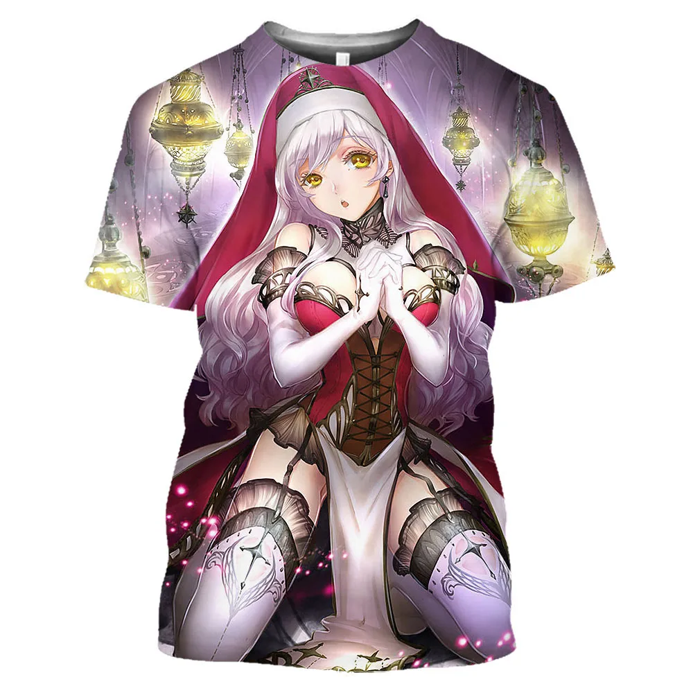 T-shirt col rond surdimensionné pour hommes et femmes, Streetwear, Harajuku, imprimé en 3D, Anime Kawaii, Sexy xxx video
T-shirt col rond surdimensionné pour hommes et femmes, Streetwear, Harajuku, imprimé en 3D, Anime Kawaii, Sexy xxx video