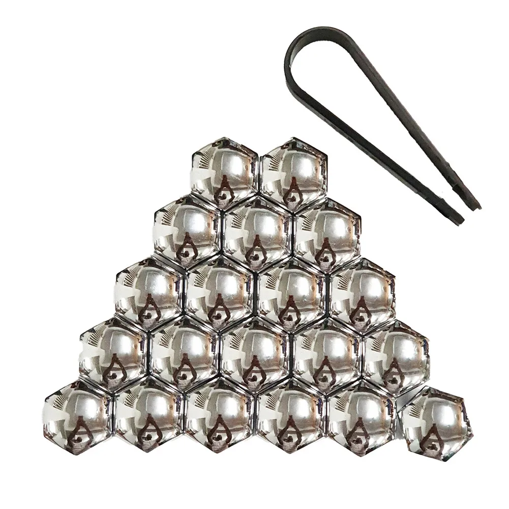 20Pcs Chrome Silver Wheel Nut Cap Bolt Covers FOR 19mm Universal+ Removal Clip ABS Nut Bolt Cover For Ford Cougar
20Pcs Chrome Silver Wheel Nut Cap Bolt Covers FOR 19mm Universal+ Removal Clip ABS Nut Bolt Cover For Ford Cougar