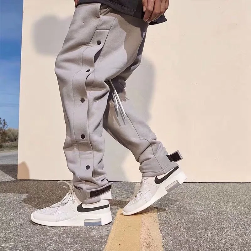 Men's and women's spring and autumn hot selling street INS tide brand gray side-breasted sports casual trousers and sweatpants
Men's and women's spring and autumn hot selling street INS tide brand gray side-breasted sports casual trousers and sweatpants