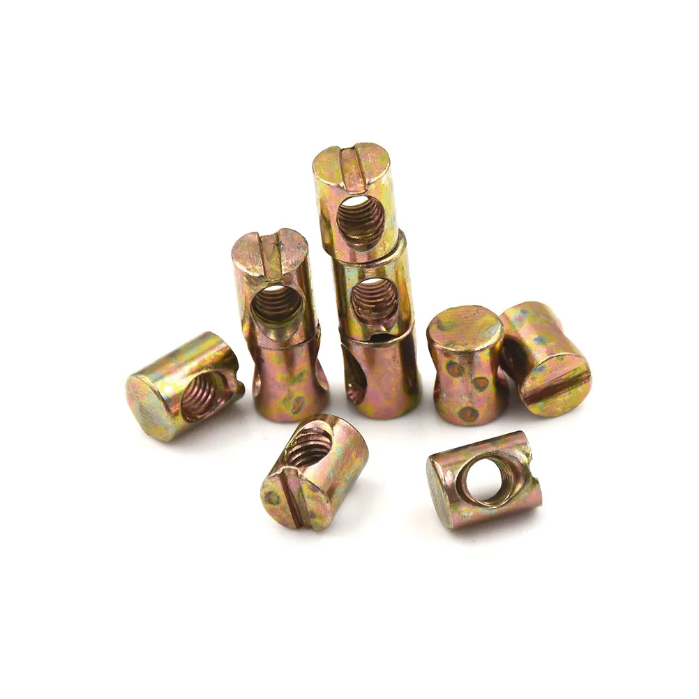 10Pcs M6 x 40 / 50 / 60 / 70 / 80mm Furniture Barrel Screws Bolt Nuts Assortment Kit
10Pcs M6 x 40 / 50 / 60 / 70 / 80mm Furniture Barrel Screws Bolt Nuts Assortment Kit
