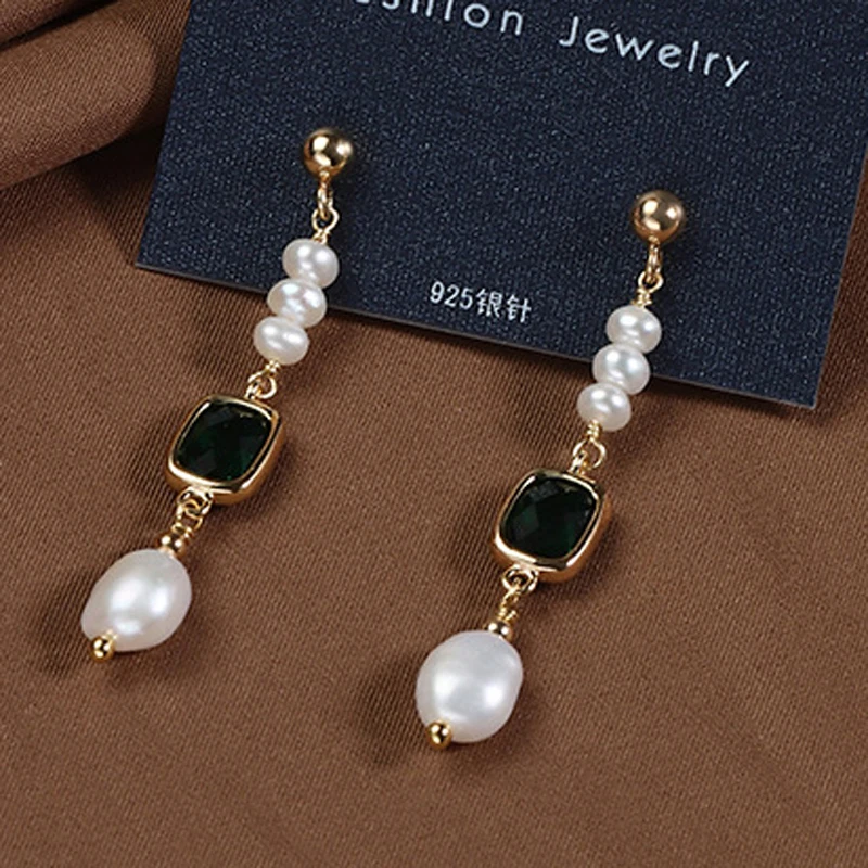 MeiBaPJ 7-8mm Natural Freahwater Pearls Fashion Long Drop Earrings 925 Silver Fine Wedding Jewelry for Women
MeiBaPJ 7-8mm Natural Freahwater Pearls Fashion Long Drop Earrings 925 Silver Fine Wedding Jewelry for Women