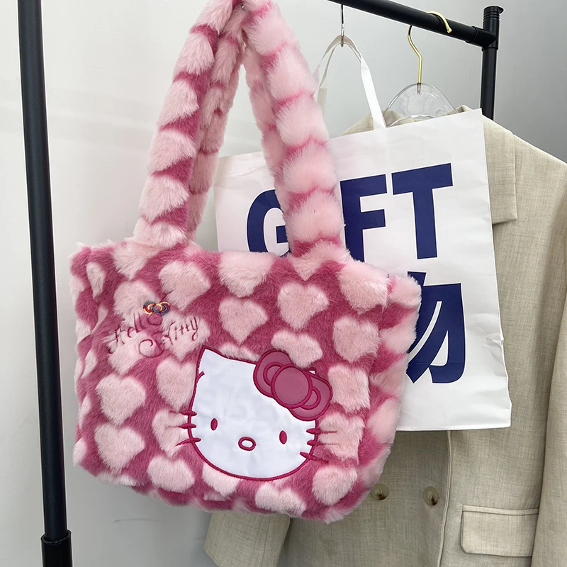 2022 sanrio Hello Kitty Bag Shoulder plush Bags Tote Casual Special-Interest Design Cute handbag for women back packs for girls
2022 sanrio Hello Kitty Bag Shoulder plush Bags Tote Casual Special-Interest Design Cute handbag for women back packs for girls