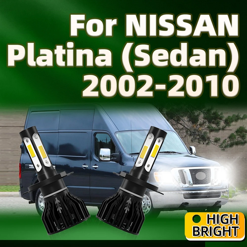 2PCS 160W LED Car Headlight H4 Turbo Lamp For NISSAN Platina (Sedan) 2002 2003 2004 2005 2006 2007 2008 2009 2010
2PCS 160W LED Car Headlight H4 Turbo Lamp For NISSAN Platina (Sedan) 2002 2003 2004 2005 2006 2007 2008 2009 2010