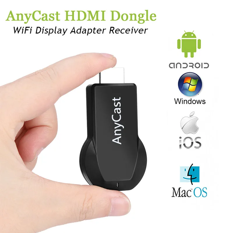 Адаптер Anycast M2 Plus Miracast TV Stick, Wi-Fi дисплей, зеркальный приемник, беспроводной приемник MirrorScreen HD TV 1080p для ios и Android
Адаптер Anycast M2 Plus Miracast TV Stick, Wi-Fi дисплей, зеркальный приемник, беспроводной приемник MirrorScreen HD TV 1080p для ios и Android